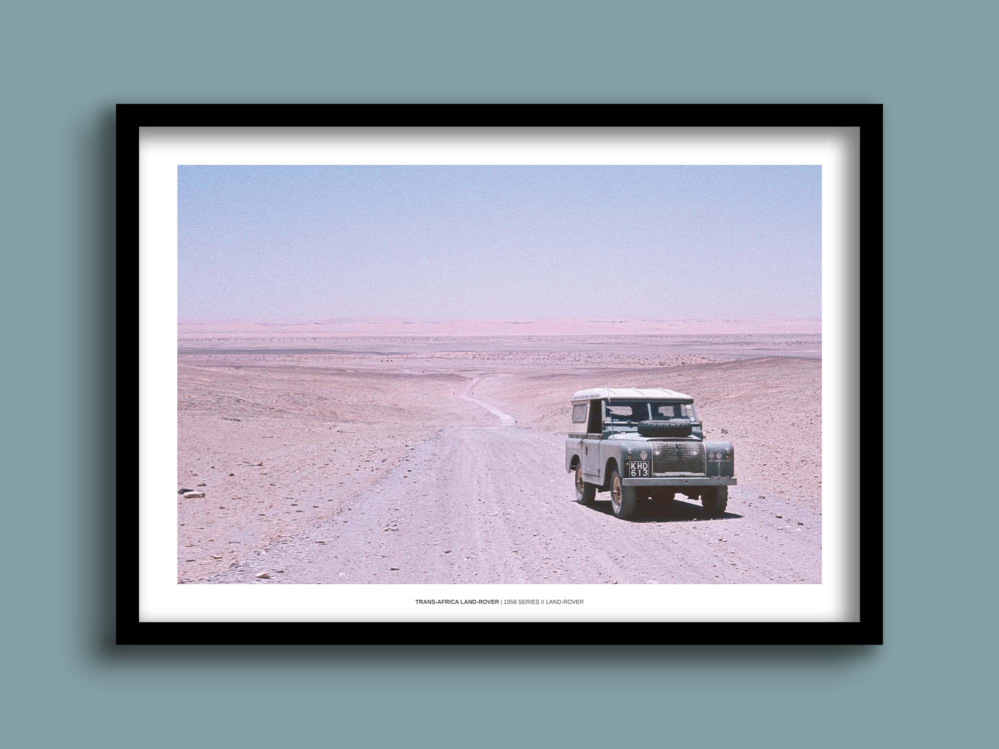 Trans Africa Land Rover print