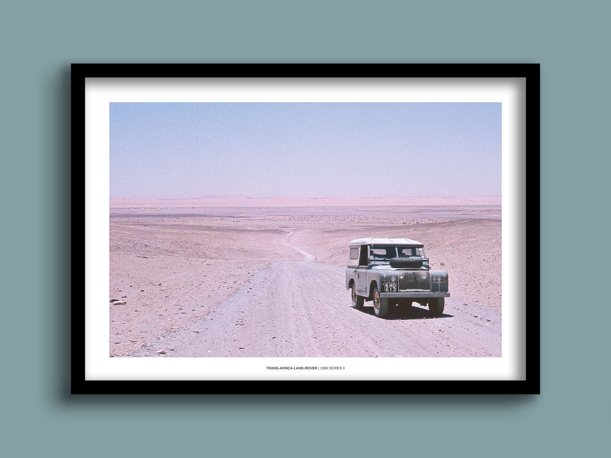 Trans Africa Land Rover print
