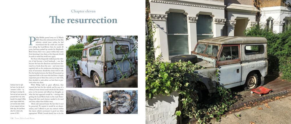 Trans-Africa Land-Rover restoration project