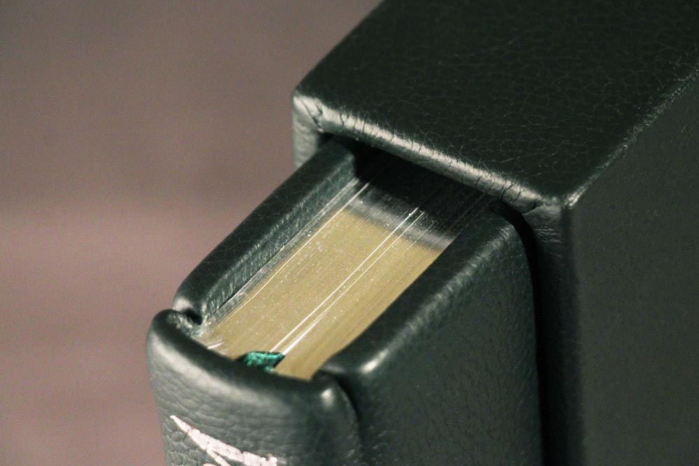 Leatherbound Vanwall book