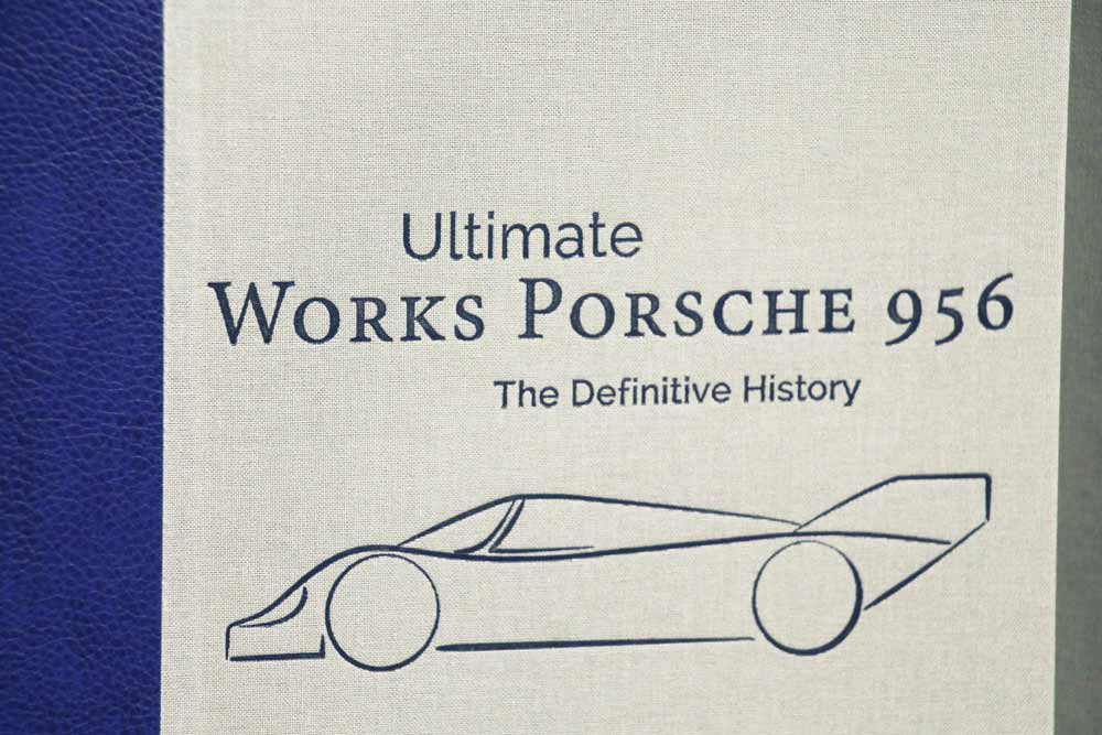 Works Porsche 956 Limited Edition book detail