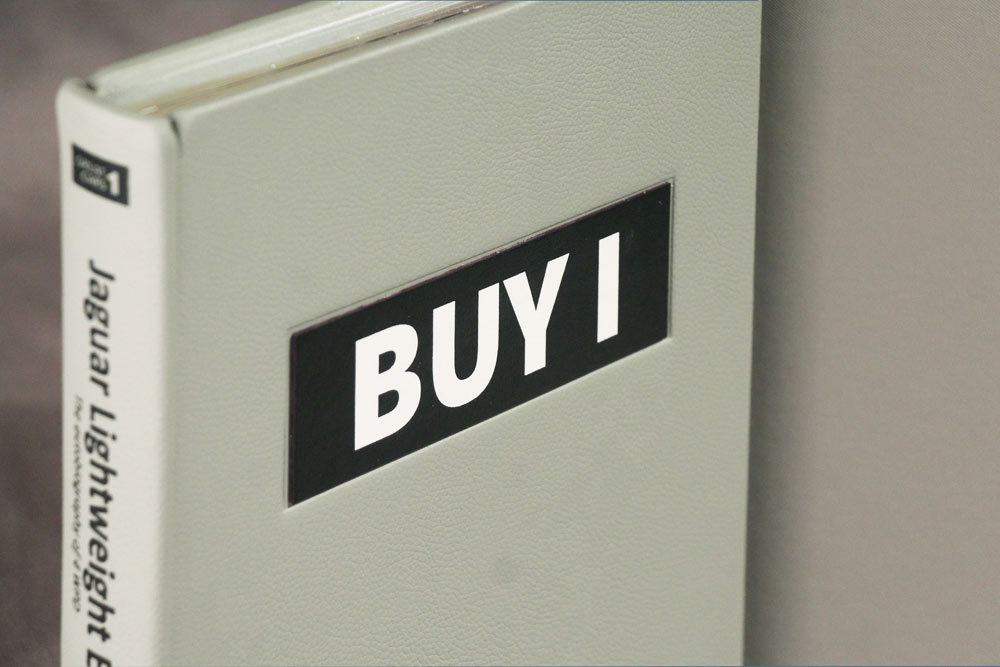 Hand-bound E-type lightweight book