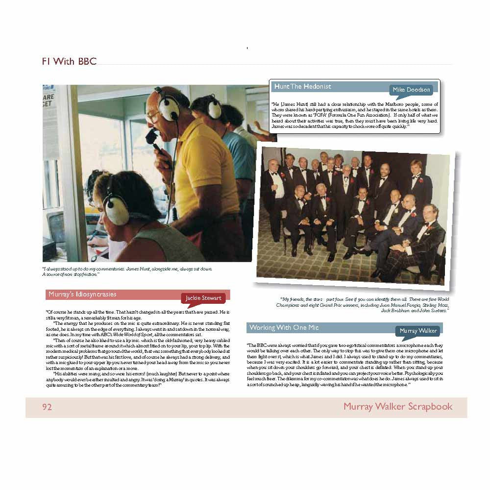 Book on Murray Walker