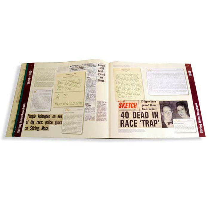 Stirling Moss's life 1956-1960 history book