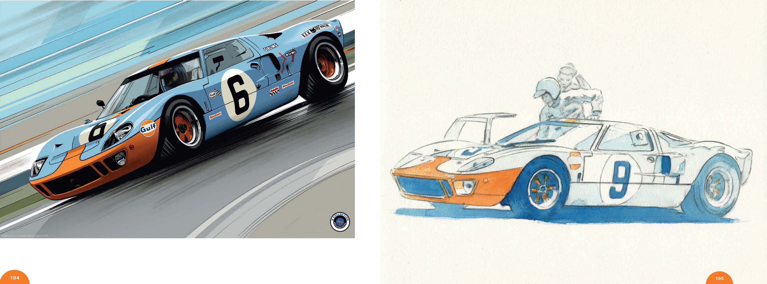 Paintings GT40 MKI