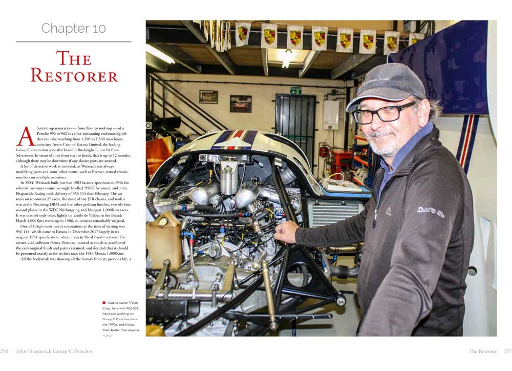 Group C Porsche restorer