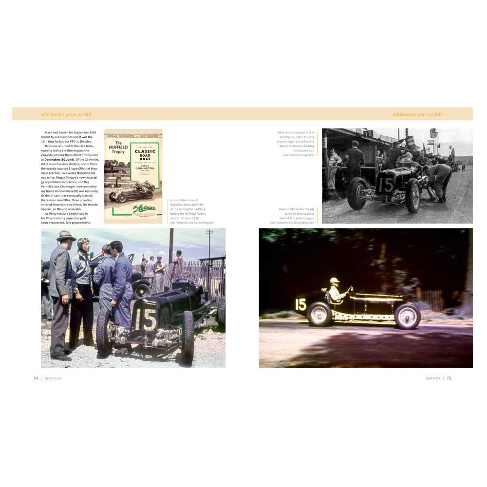 Raymond Mays in Nuffield Trophy at Donington