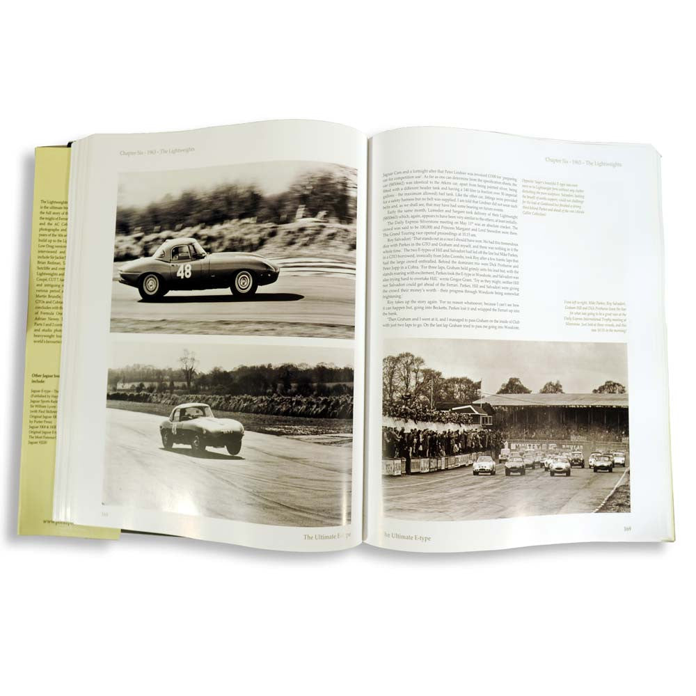 Jag Etype Lightweight history book