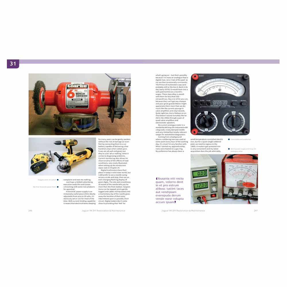 Avo 8 multimeter, automotive diagnostics