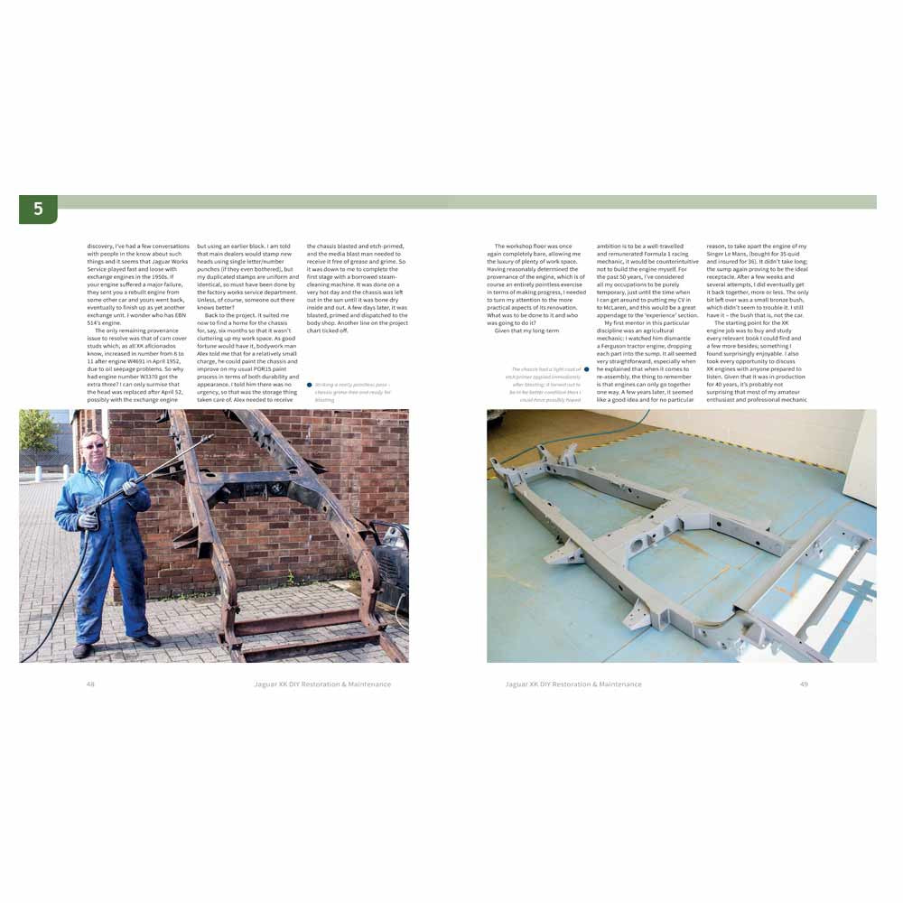 Jaguar XK restoration book