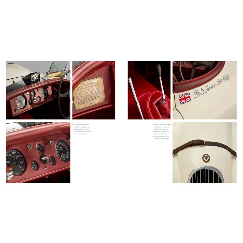 XK 120 interior photos