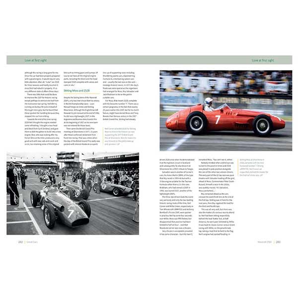 Neil Corner, Stirling Moss, British Grand Prix, Silverstone, BRM