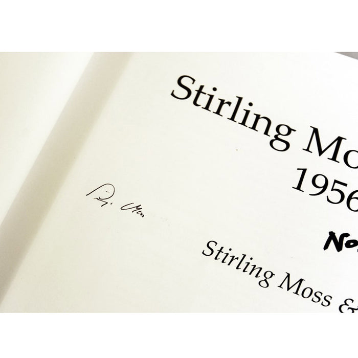 Stirling Moss signed book