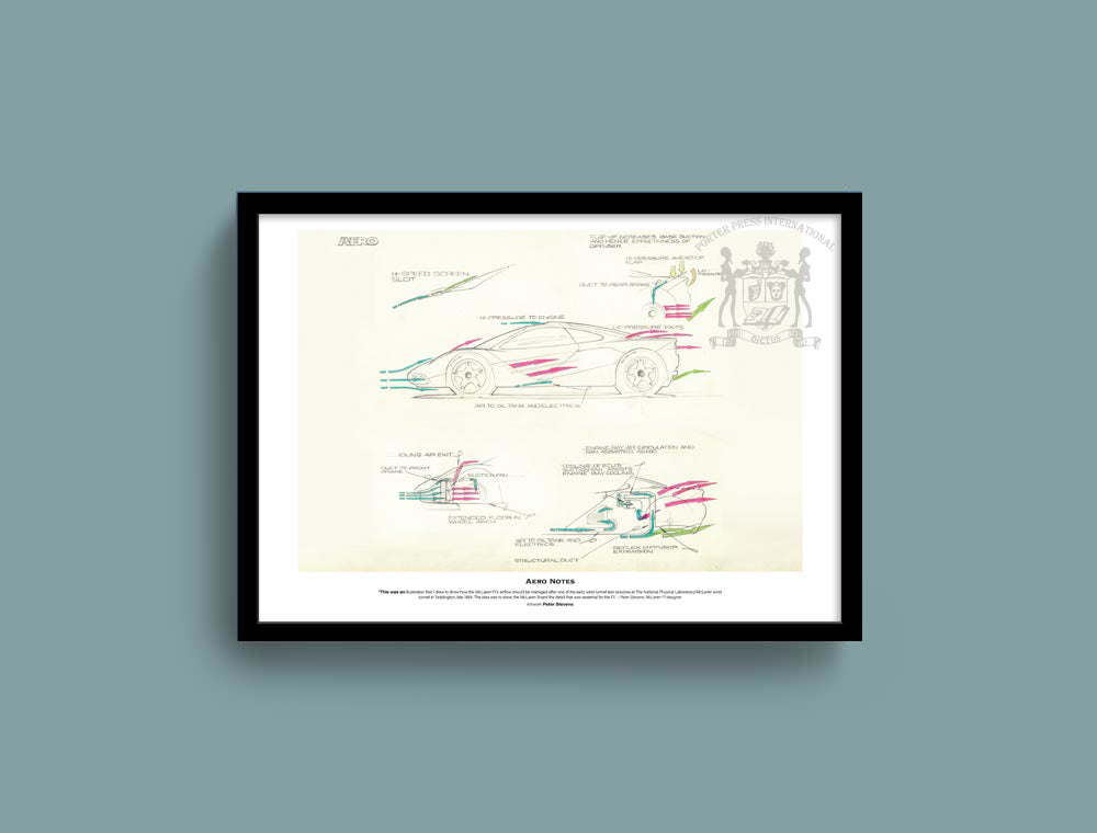 McLaren wind-tunnel drawing