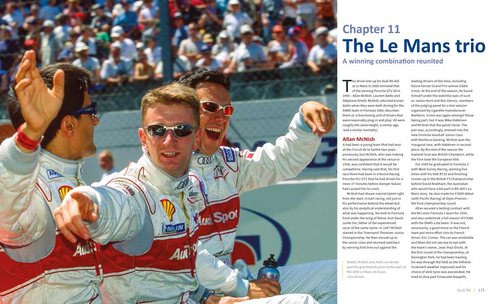 Allan McNish wins at Le Mans