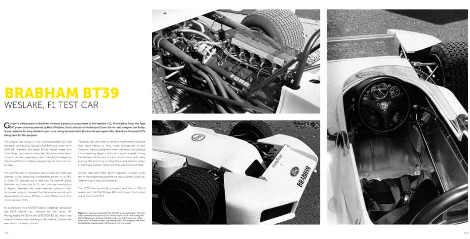 Brabham BT39 Westlake, F1 test car