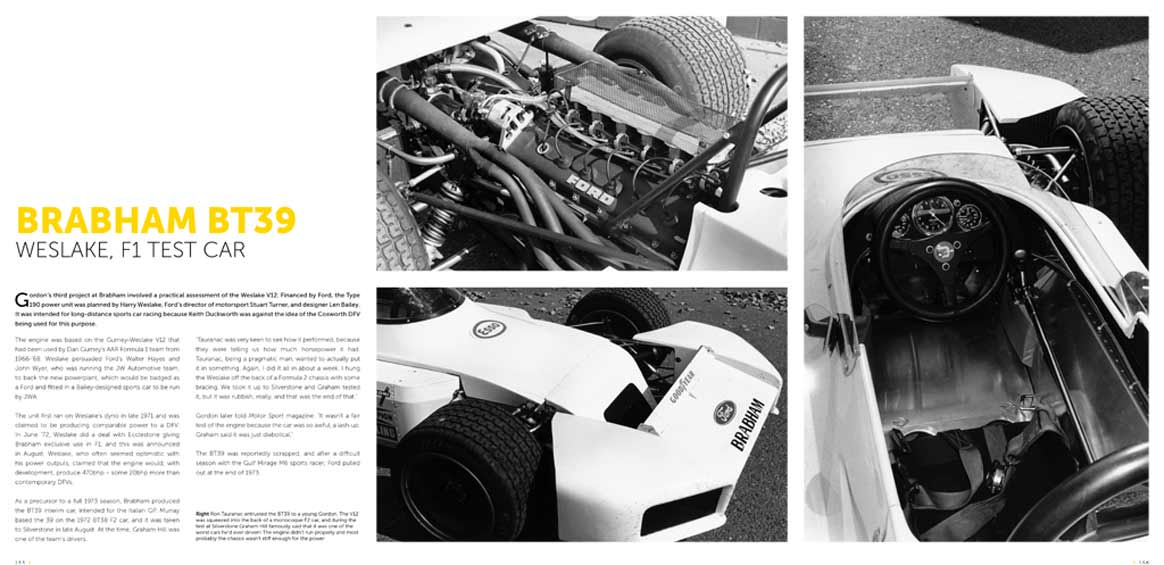 Formula one test car