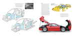 F40 bodywork and technical drawings