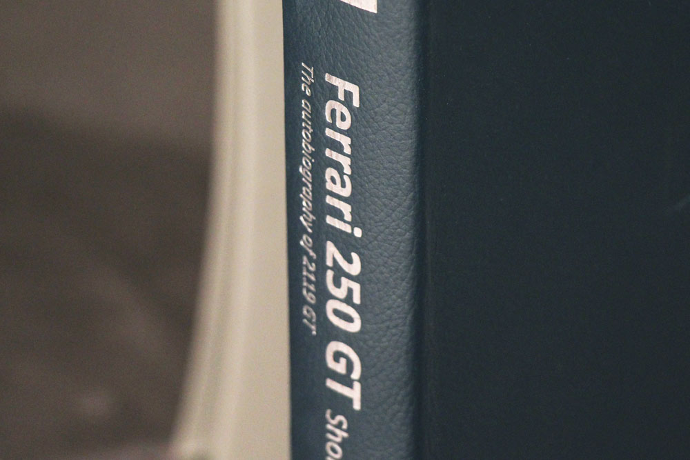 Limited edition Ferrari 250 GT swb book