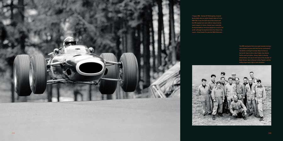 Jackie Stewart racing a BRM