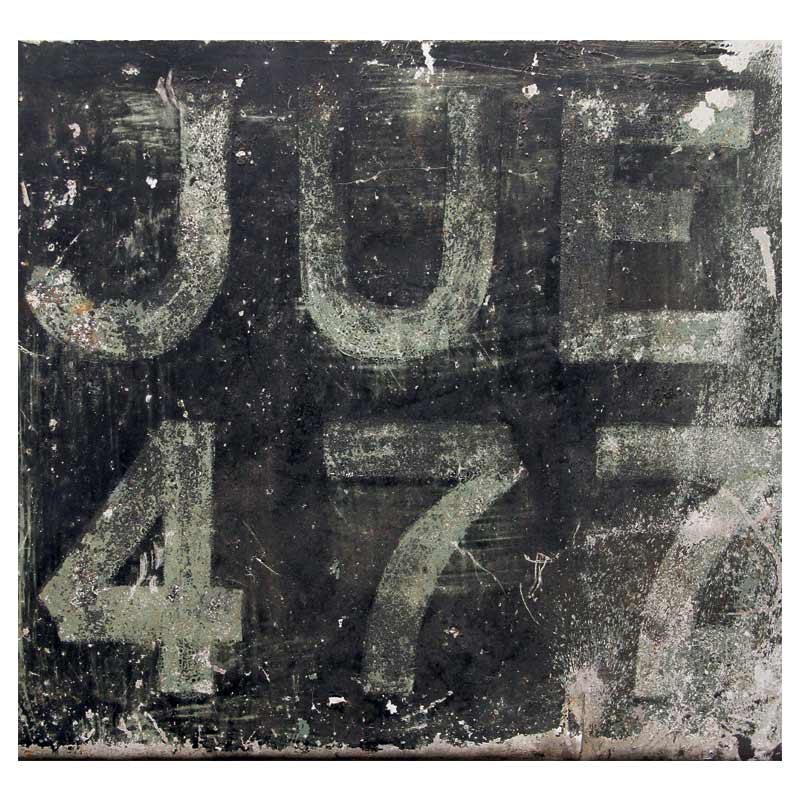 Land Rover registration plate