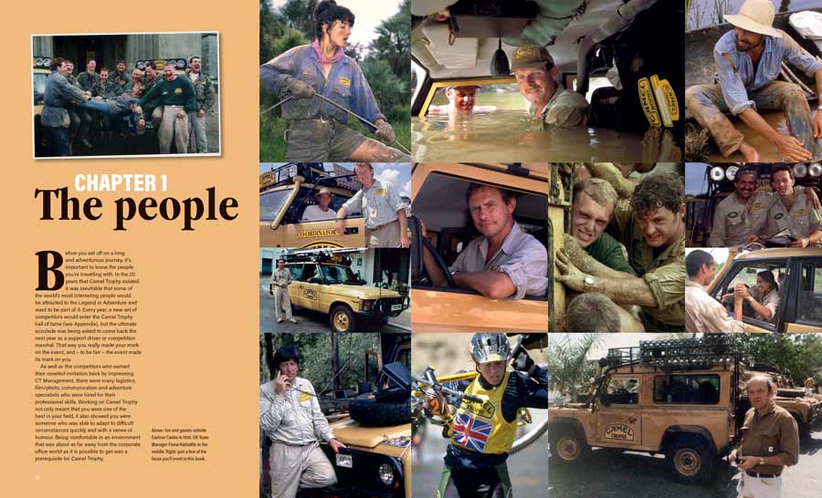 The people involved with the Camel Trophy