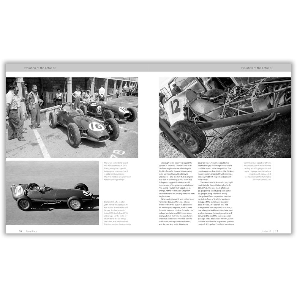 Lotus 16 Grand Prix at Reims in 1958