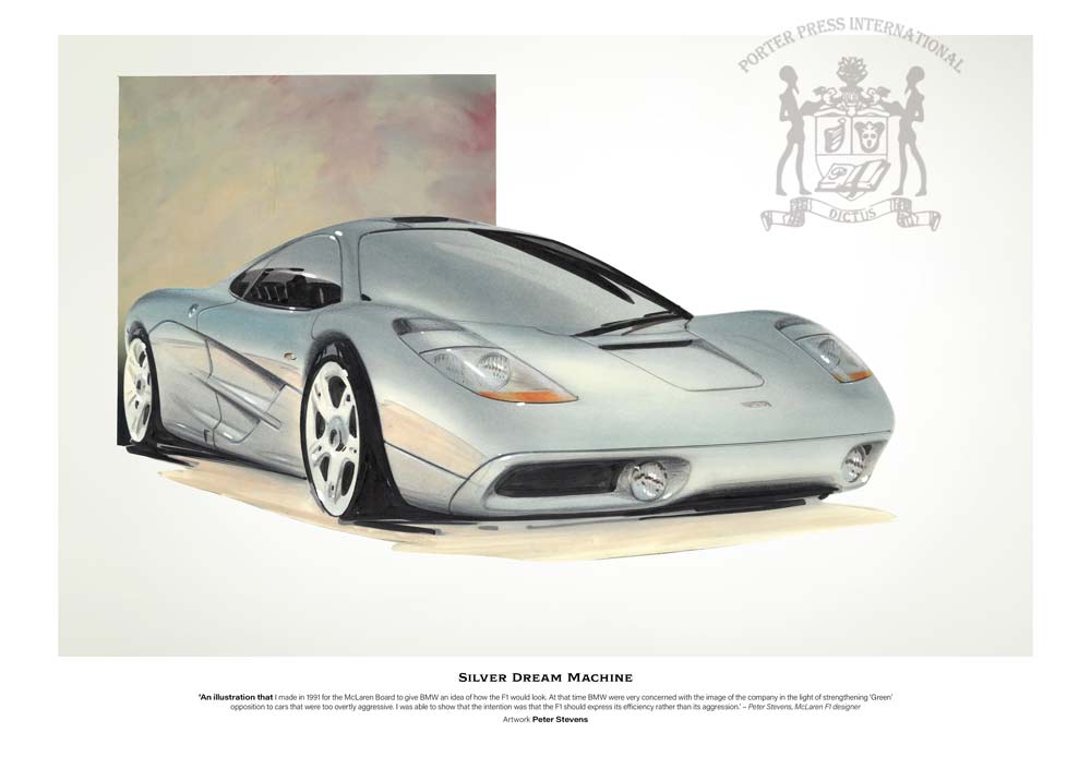 McLaren F1 Illustration