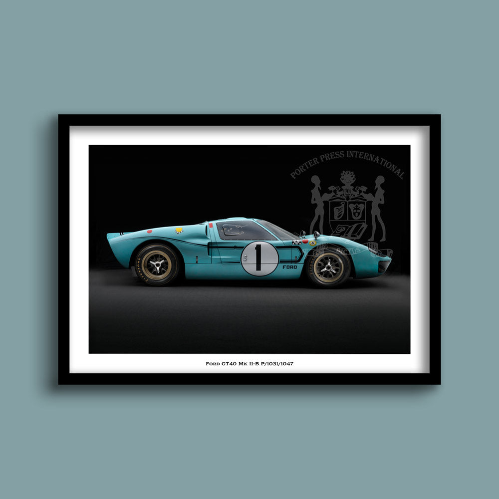 Mk II-B GT40 wall print