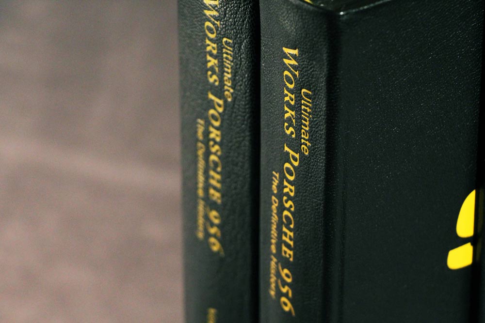 Two volume Works Porsche 956 books