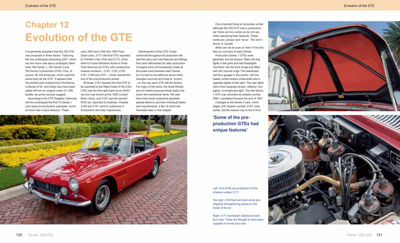 Evolution of the GTE