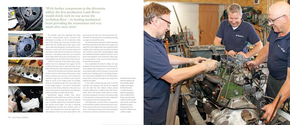 Land Rover restoration