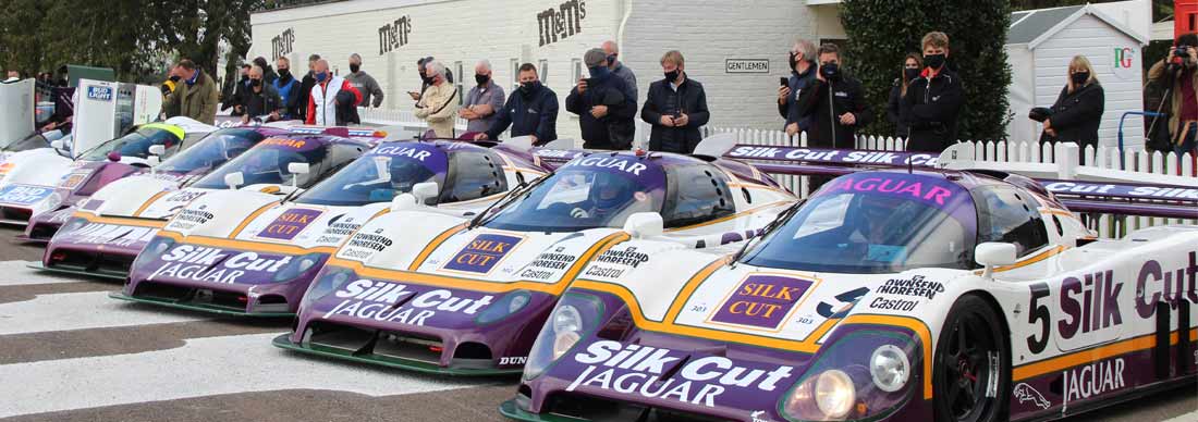 Jaguar Sports Racers at Goodwood Speedweek