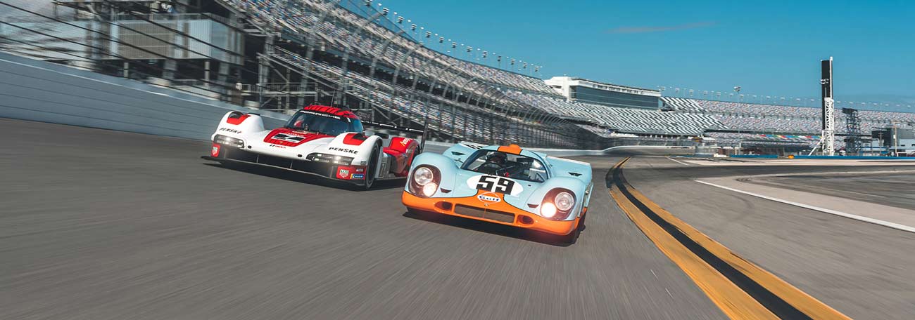 Porsche 917 meets 963 at Daytona