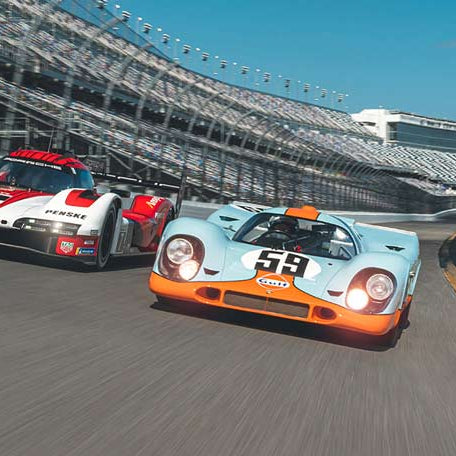 Porsche 917 meets 963 at Daytona