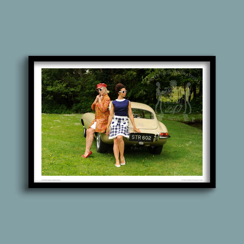 Series 1 4.2 Fixed Head Coupe E-type fashion print