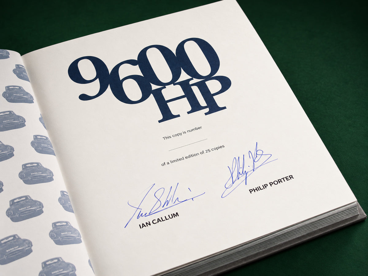 9600 HP - The Story of the World's Oldest E-type (Unique Edition)