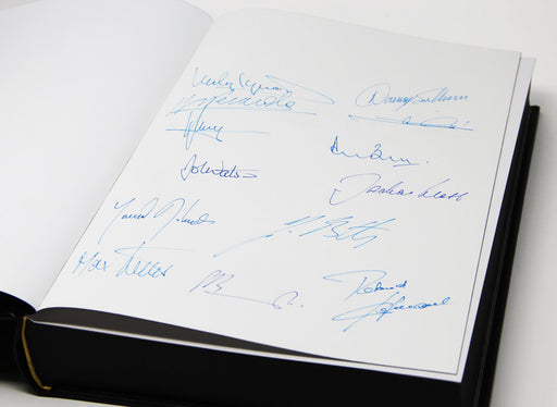 962 Collector's Edition signature page