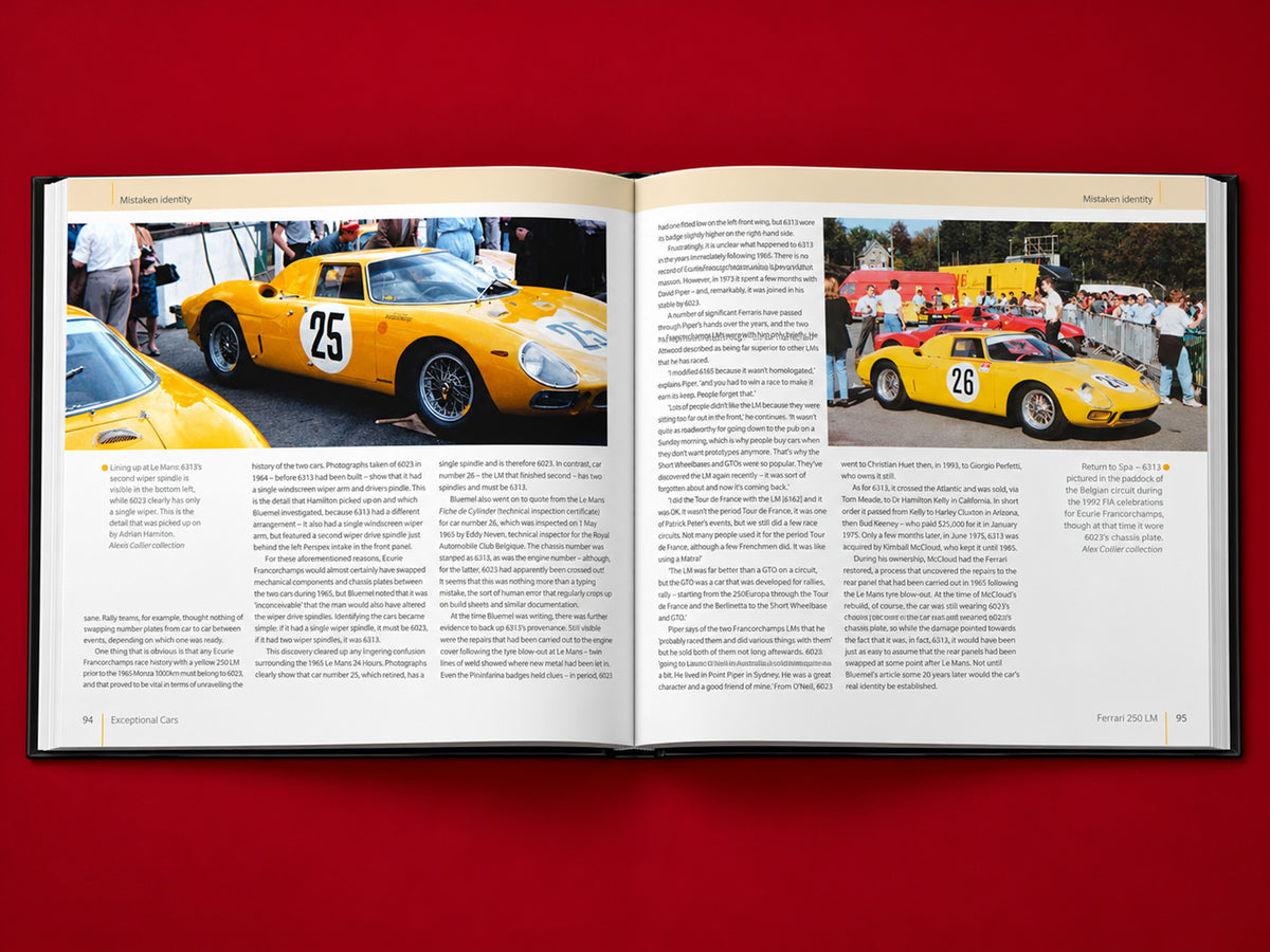 Ferrari 250 LM – The remarkable history of 6313