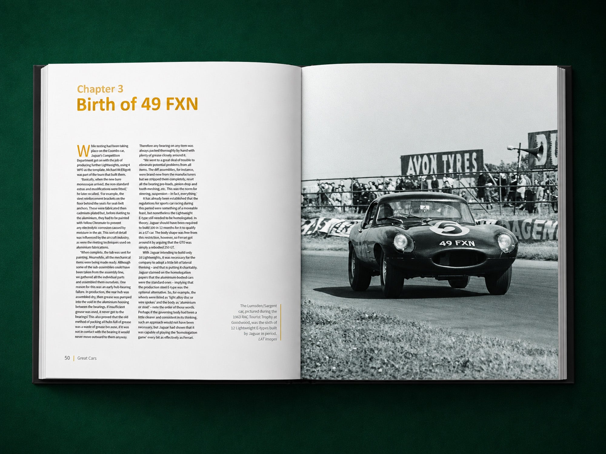Jaguar Lightweight E-type - The autobiography of 49 FXN