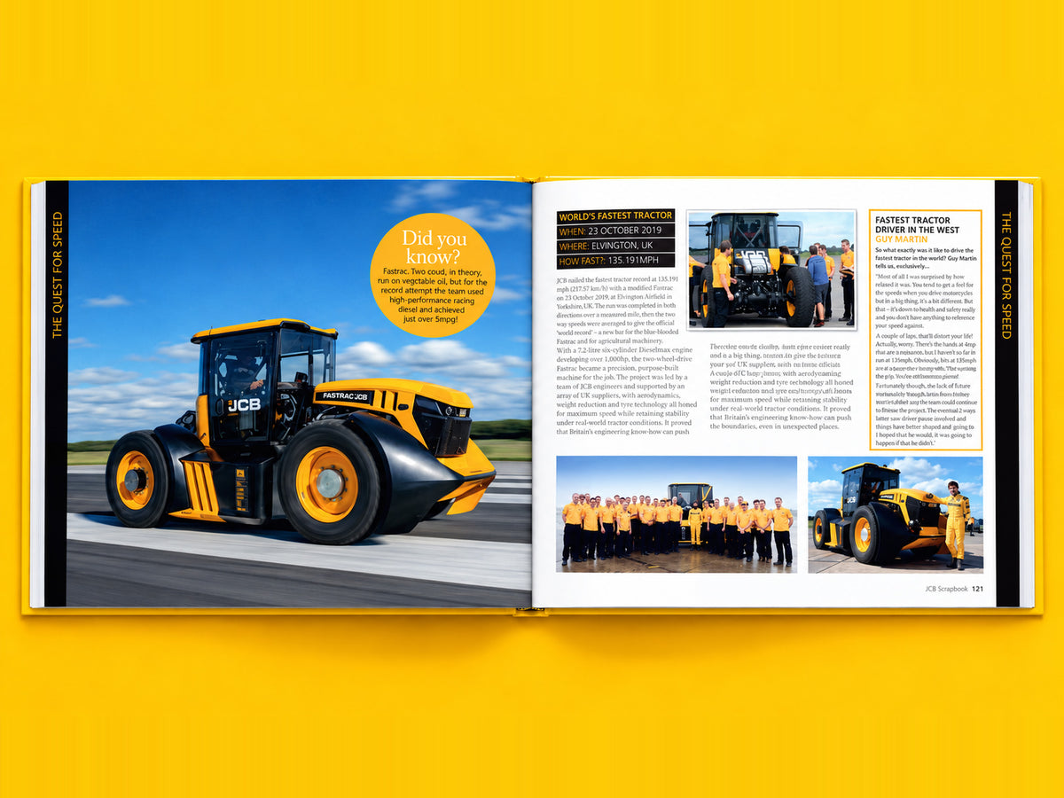 JCB Scrapbook - Celebrating 75 years of engineering innovation