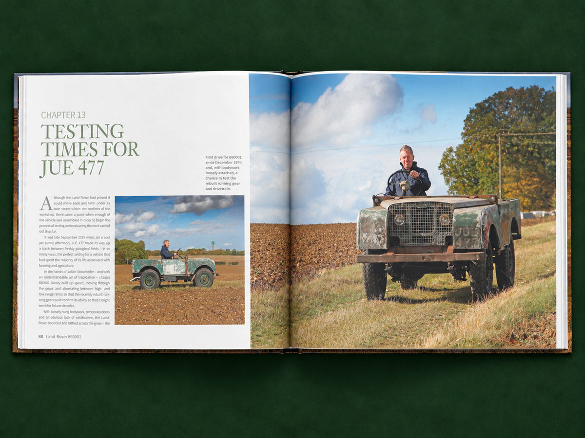 JUE 477 - The world’s first production Land-Rover (history and restoration)