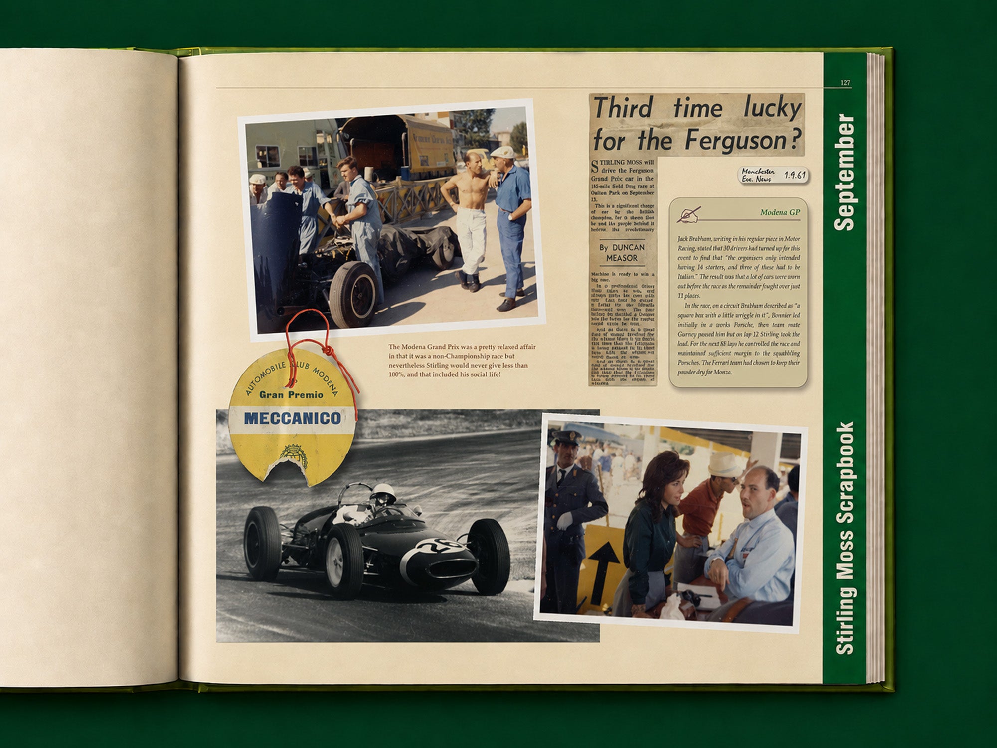 Stirling Moss Scrapbook 1961