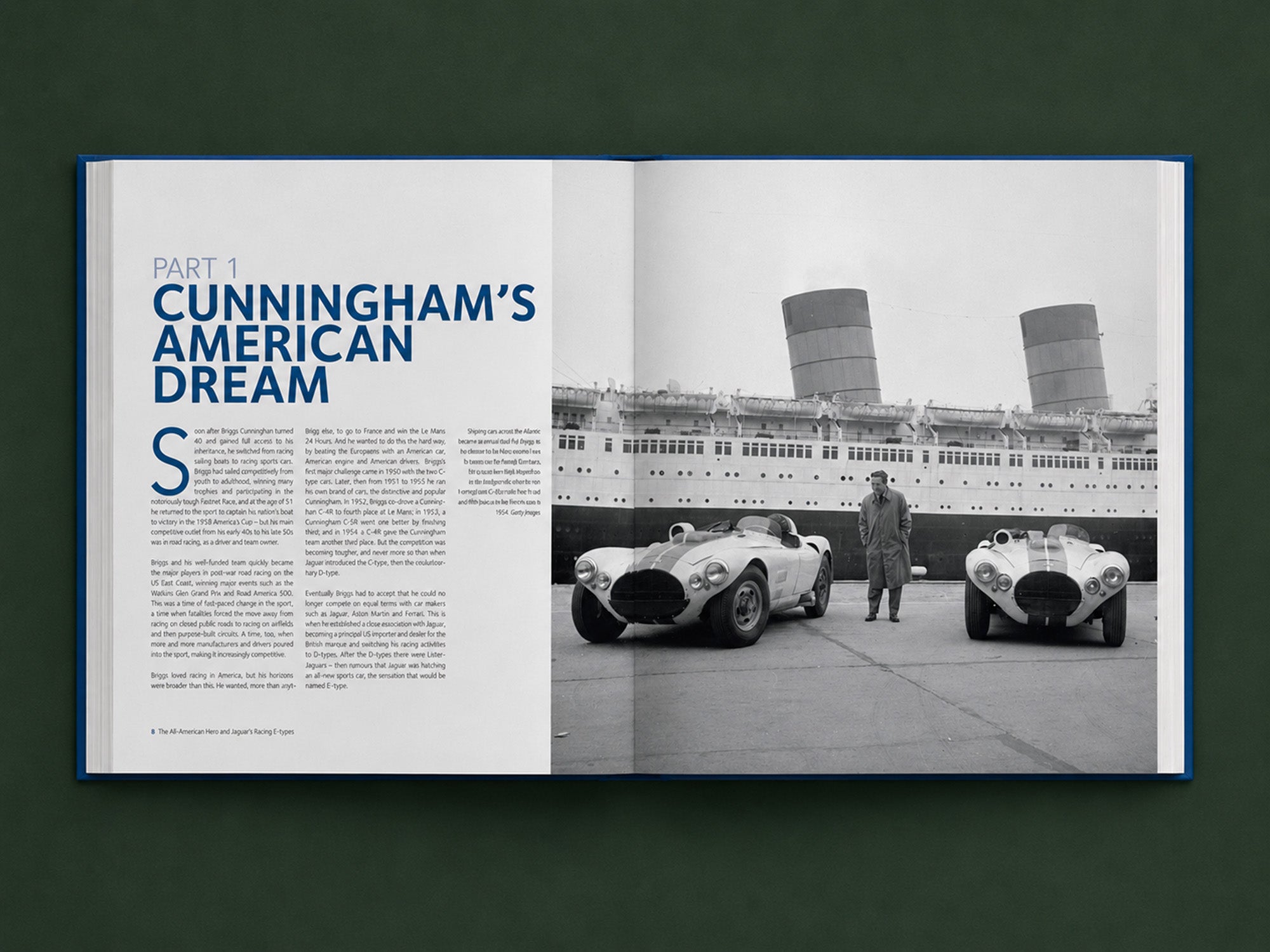 The All American Hero and Jaguar's Racing E-types (Special Edition)