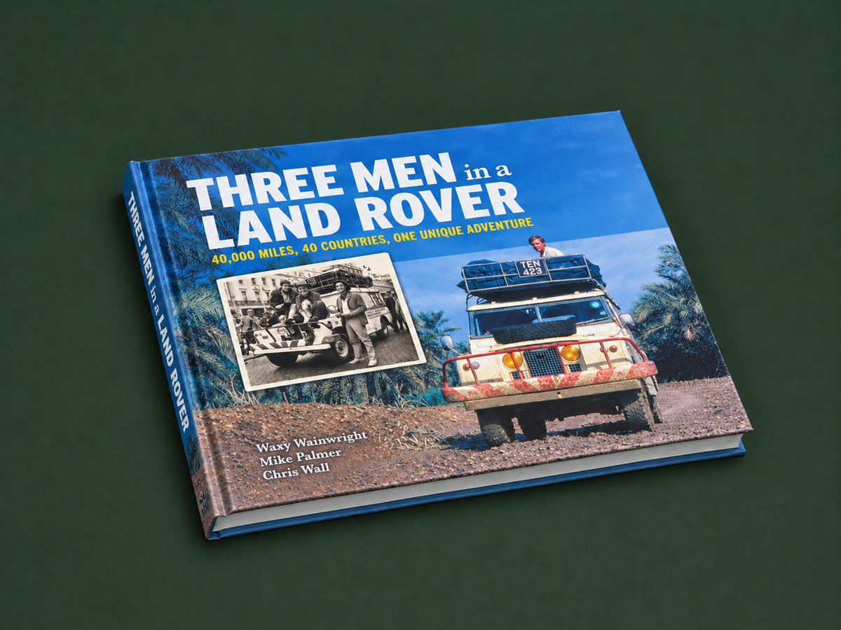 Three Men in a Land Rover