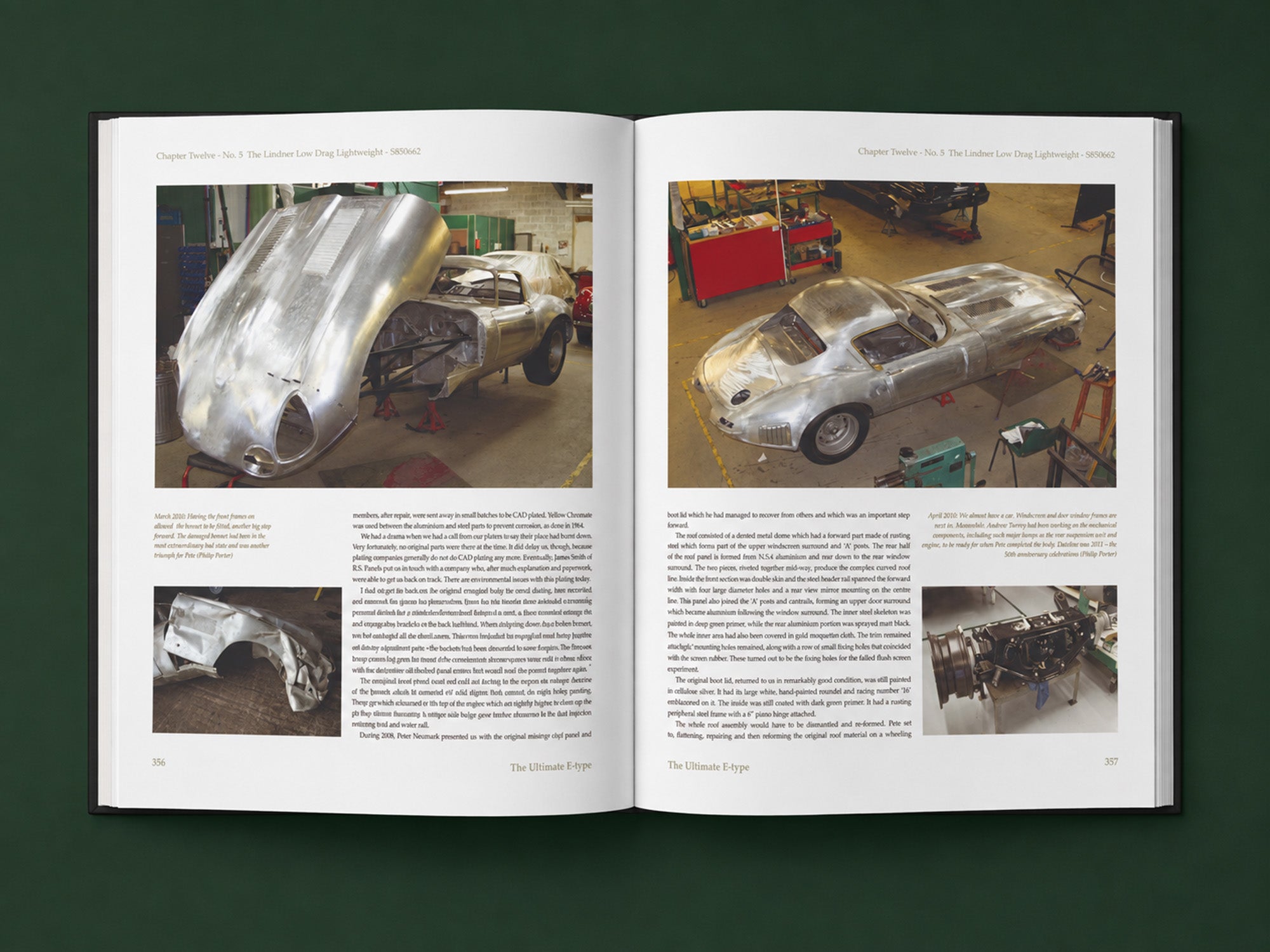 Ultimate E-type – the Competition Cars - Signed by Peter Sutcliffe
