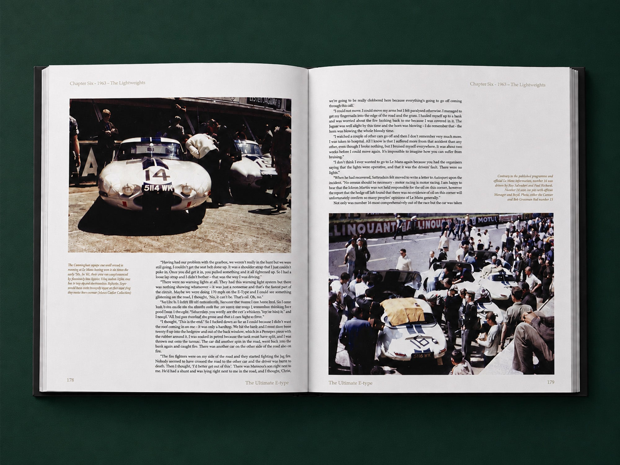 Ultimate E-type – the Competition Cars - Signed by Peter Sutcliffe