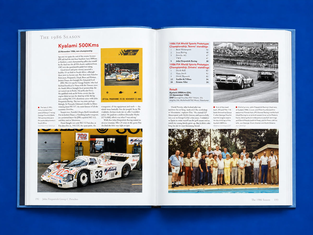 John Fitzpatrick Group C Porsches - The Definitive History