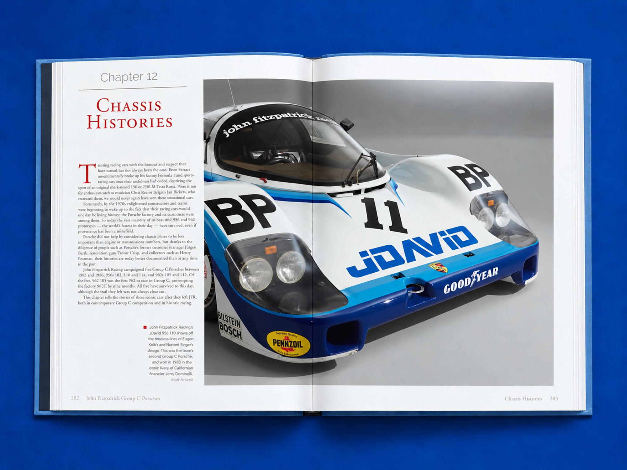 John Fitzpatrick Group C Porsches - The Definitive History