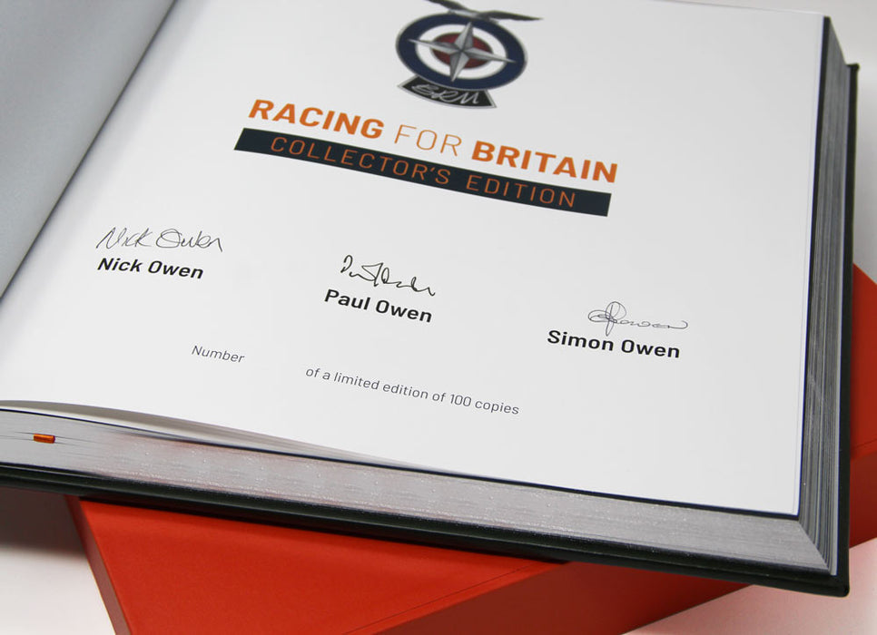 Signature page on BRM Collector's